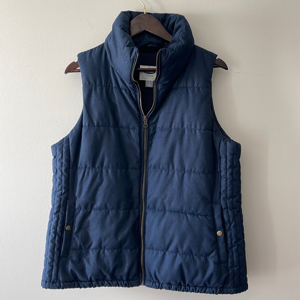 Navy Womens Vest Size Large